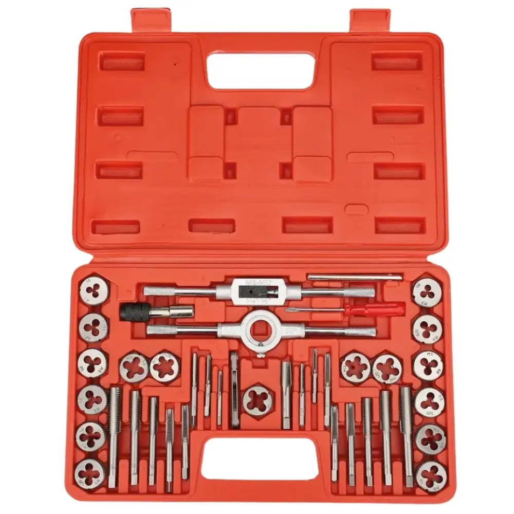 Kit para Rosquear com 40 peças 3 a 12mm 940003 Rocast